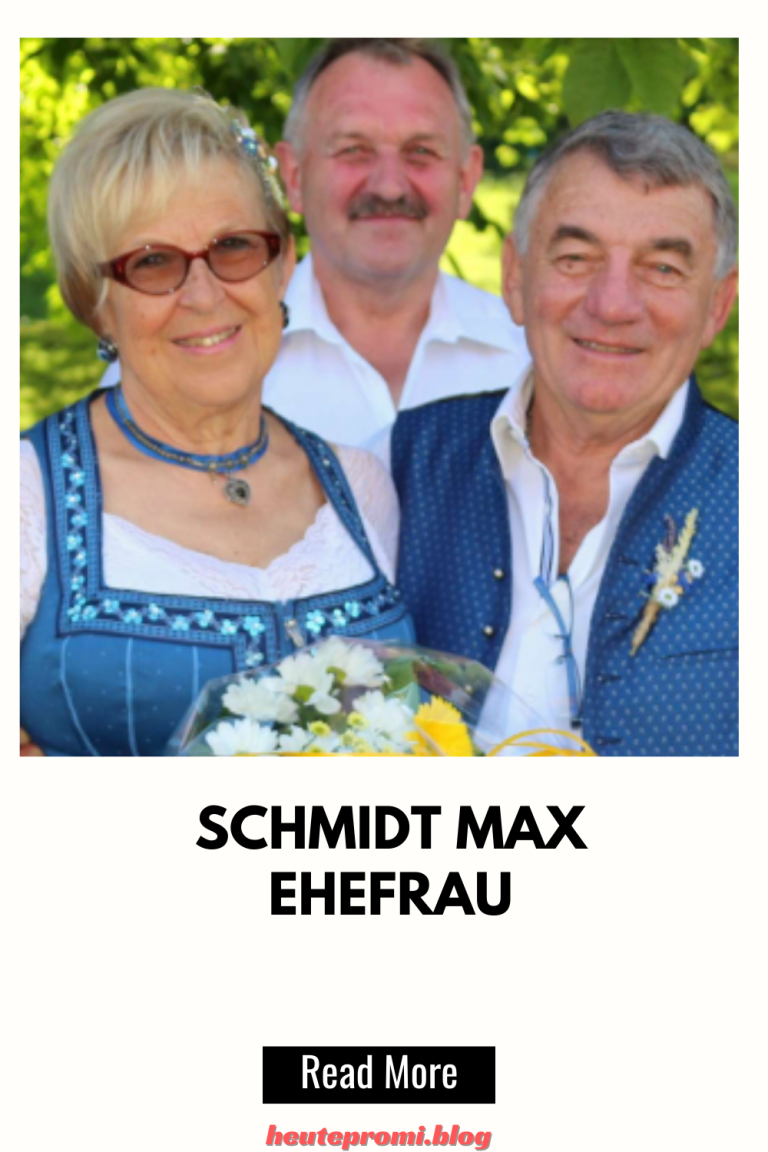 Schmidt Max Ehefrau