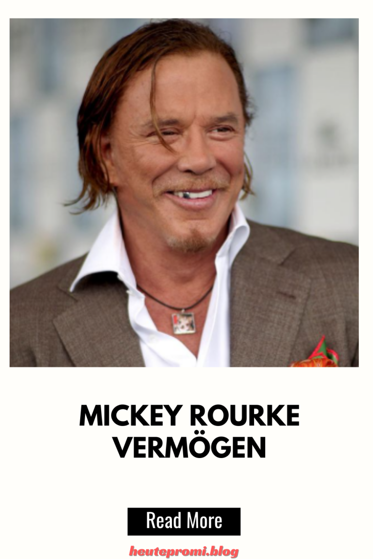 Mickey Rourke Vermögen