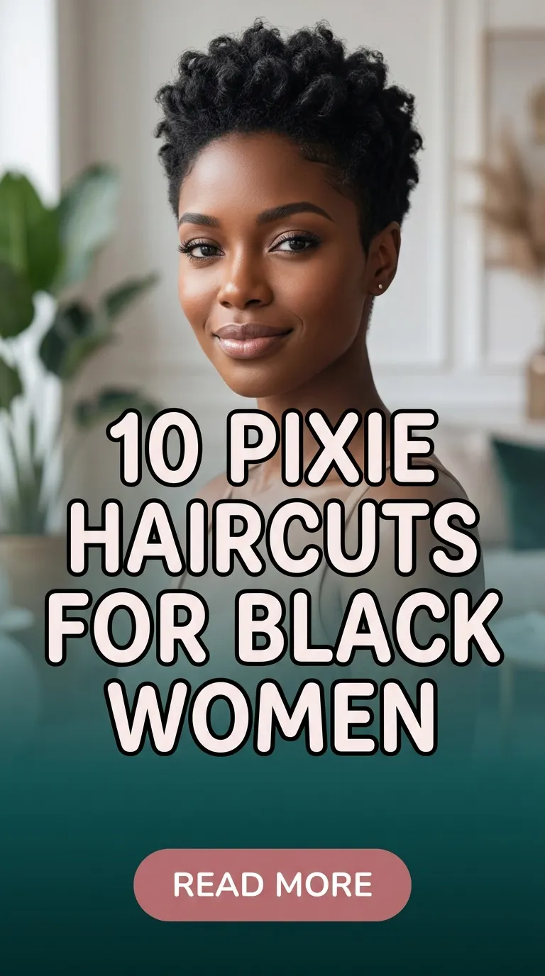 10 Pixie Haircut for Black Women