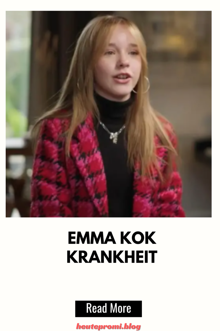 Emma kok krankheit​