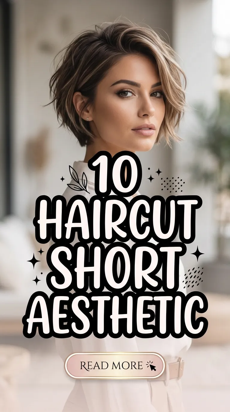 10 Haircut Short Aesthetic