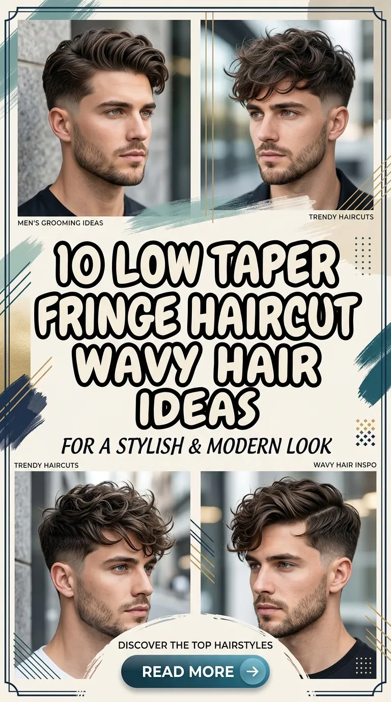 10 Low Taper Fringe Haircut Wavy Hair Ideas