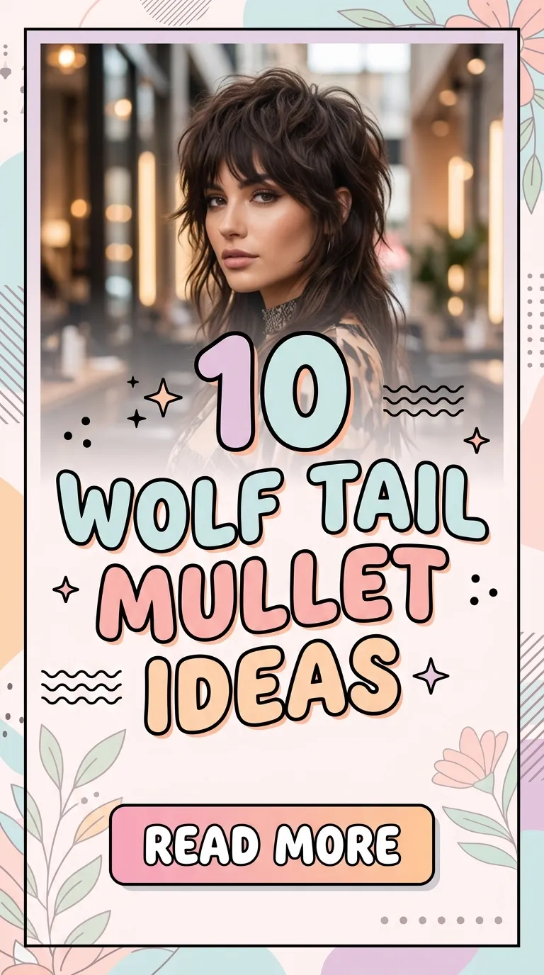 10 Wolf Tail Mullet Ideas