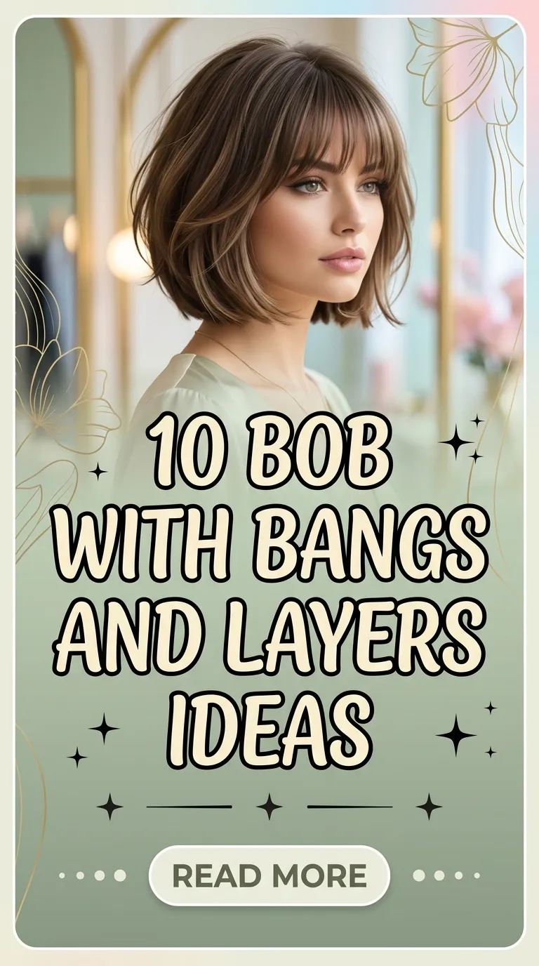 10 Bob With Bangs And Layers Ideas