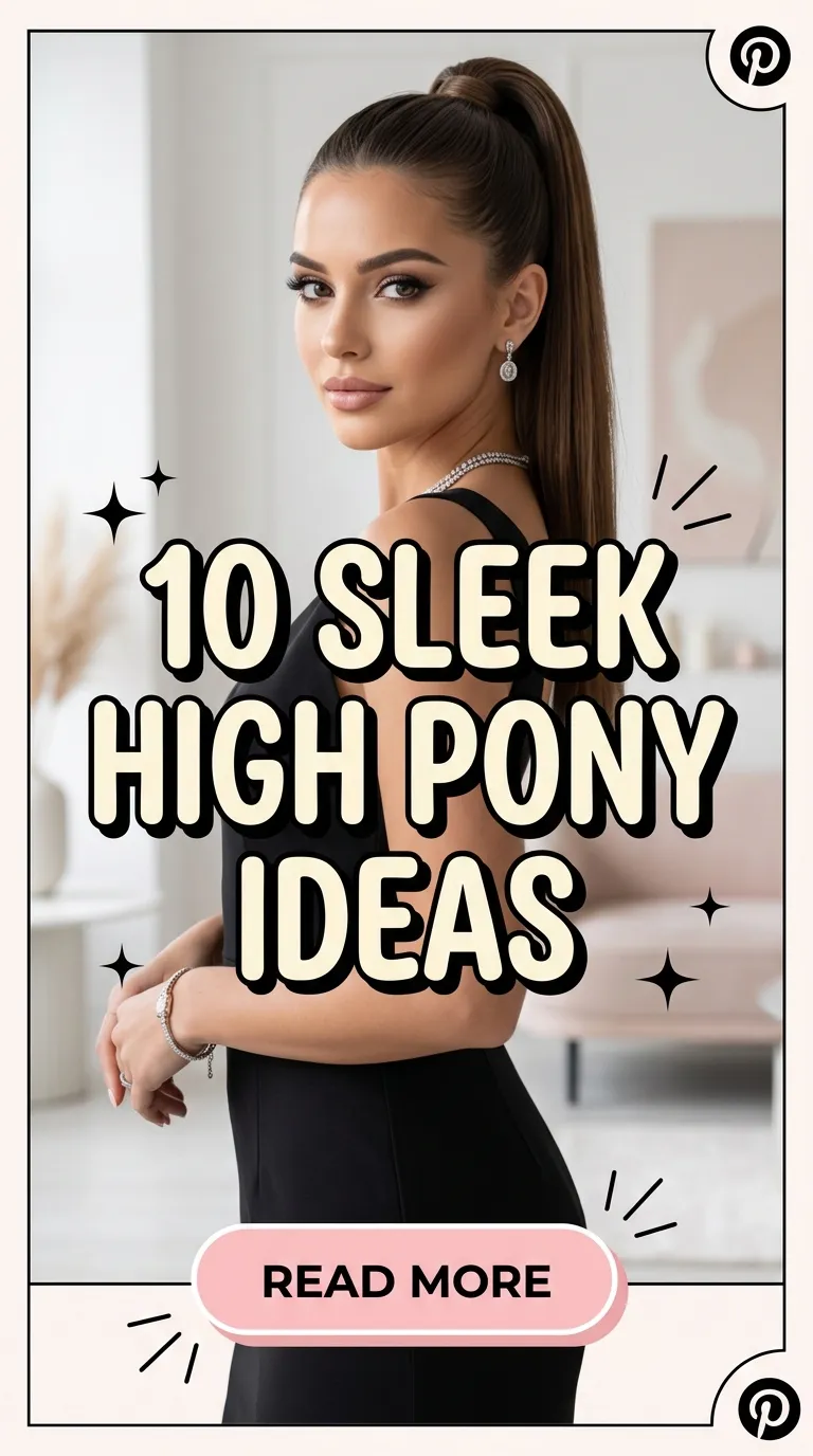 10 Sleek High Pony Ideas
