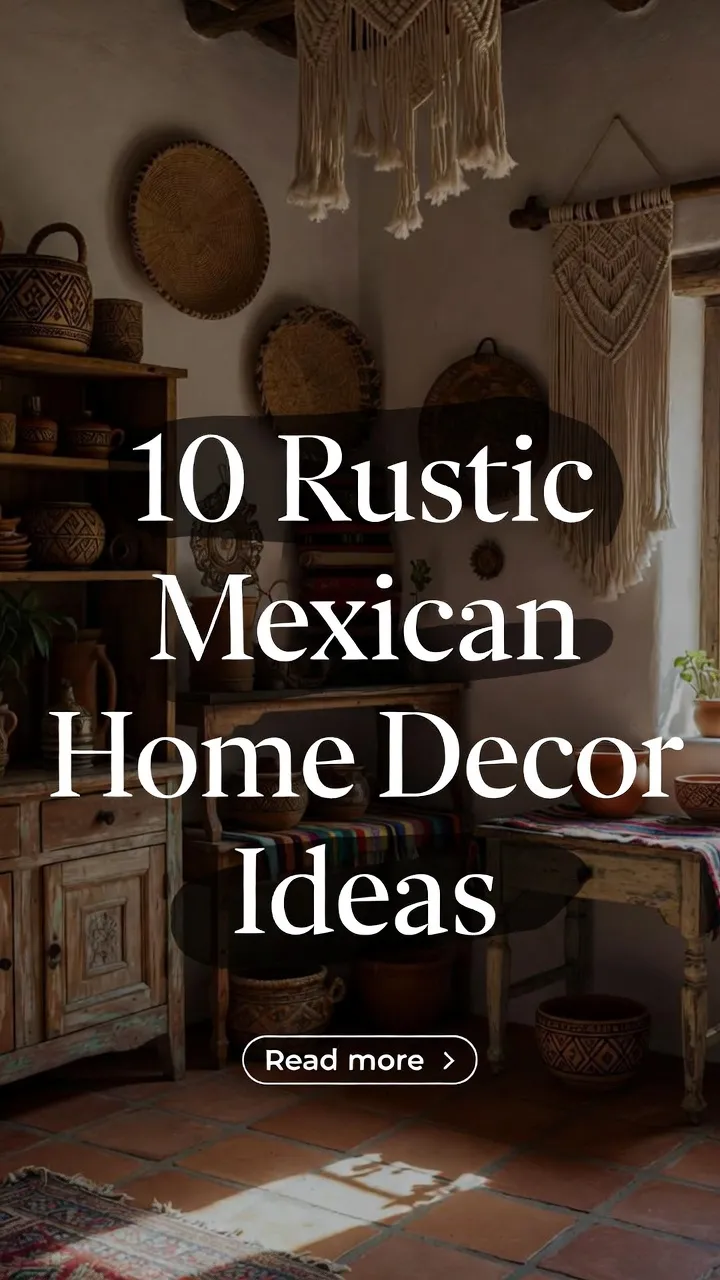 10 Rustic Mexican Home Decor Ideas