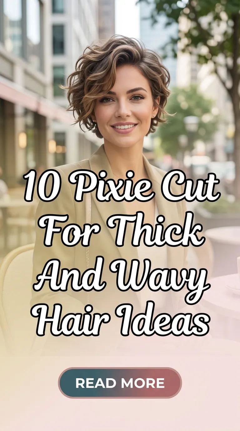 10 Pixie Cut For Thick And Wavy Hair Ideas